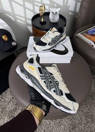 Asics gel-nyc beige black 9