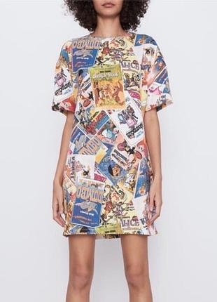 Сукня футболка жіноча zara disney