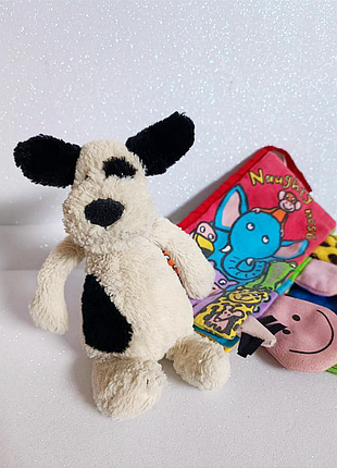 Фирменная книга jellycat, сказки о хвостах.
плюшевая игрушка jellycat bashful puppy dog