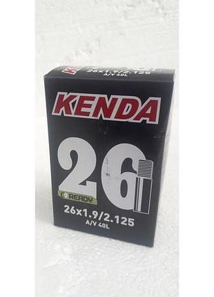 🚲 камера для велосипеда kenda 26x1.9/2.125 a/v 40 мм – надёжная защита ваших колёс