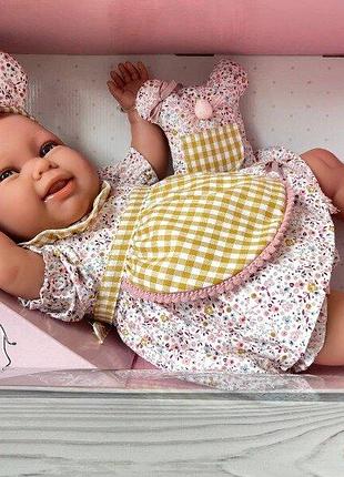 Пупс реборн дівчинка martina antonio juan mi primer reborn 81381 52 см