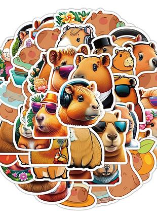 Стикеры наклейки граффити capybara (50 шт)