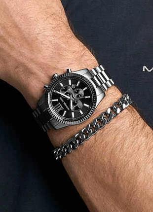 Чоловічий годинник michael kors mk9217set lexington