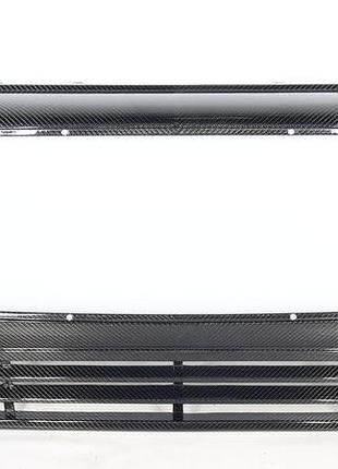 Корпус решетки на mercedes-benz g-class w463 1979-2018 (дорестайлинг) (карбон)