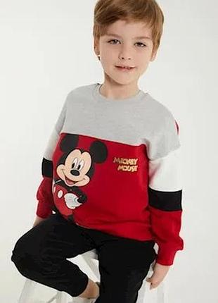 Дитячий світшот на хлопчика primark disney, червоний 7-8р