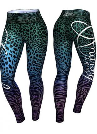 Спортивні лосини anarchy apparel jaguar