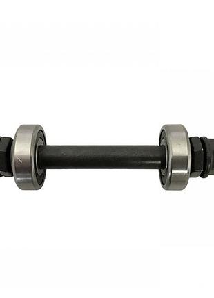 Ось передняя с промподшипником 6200 (3/8"140 мм) cz-60