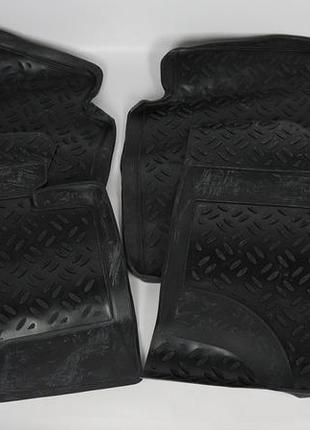Килимки автомобільні (чорні, компл.: 5шт, lavita) hyundai santa fe 2006-...