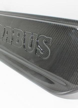 Карбоновая накладка задней двери mercedes g-class w463a w464 (вместо запаски, с лого brabus)