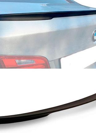 Спойлер на крышку багажника bmw 5-series f10 sedan (стекловолокно)
