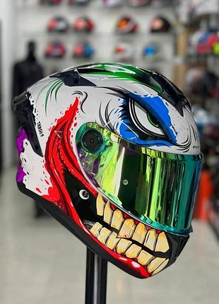 Мото шолом інтеграл мт helmets targo s joke a5 gloss білий (оригінал іспанія) l + подарунок: чохол для зберігання