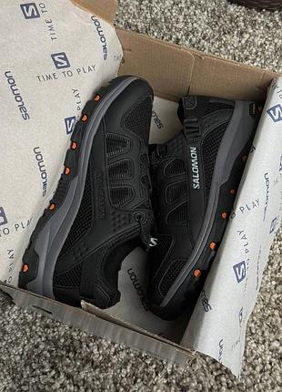 Мужские кроссовки salomon techamphibian 5 grey