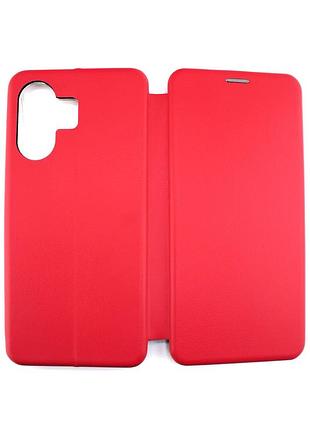 Чохол книжка для xiaomi redmi 13c / poco c65 червоний