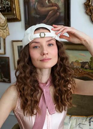 Кепка докер kent&aver цвет натуральный, докерка женская, docker cap, кепка бини, бейсболка без козырька, феска, 55-56