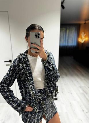Твідовий костюм bershka