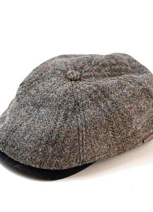 Кепка чоловіча 6-клинка harris tweed 6-leonardo ht-505c2, 56