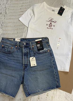 Шорти джинсові levi’s 501 р 28