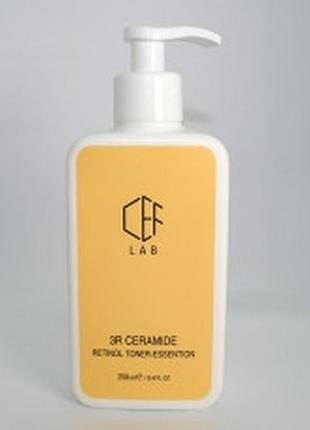 Cef lab 3r ceramide retinol toner-essention антиоксидантний тонер-есенція з ретинолом