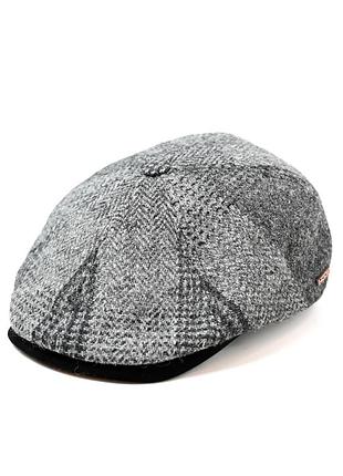Кепка чоловіча 6-клинка harris tweed 6-leonardo 58