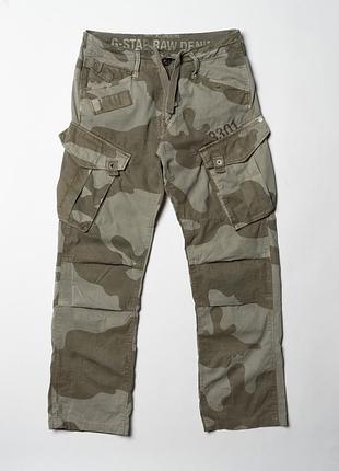 G-star raw army rovic belt tapered cargo camo pants [pmh017090]
