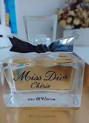 Miss dior cherie eau de parfum dior мініатюра 5 мл