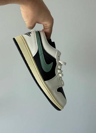 Женские кроссовки jordan 1 low retro ‘jade smoke’ / smb+ 🔗