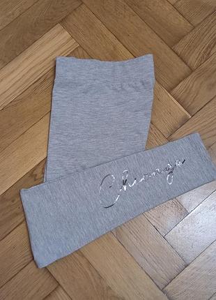 Детские серые лосины для девочки от new look/ детские серые леггинсы для девочки от new look