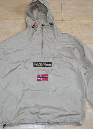 Napapijri xl-xxl анорак ветровка оригинал летний куртка мужская