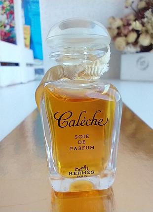 Caleche soie de parfum hermès оригинал миниатюра 7,5мл винтаж
