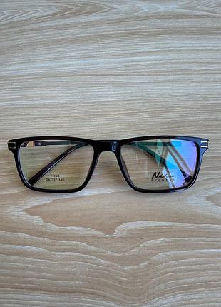 Нюанс! женская унисекс оправа для очков nikitana eyewear tr90 e229 54-17-140 c3