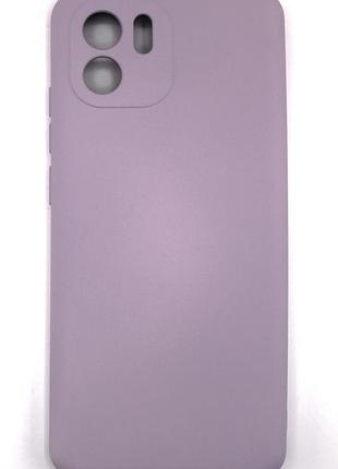 Силіконовий чохол для xiaomi redmi a1 / a2 гліцинія soft silicone case full (бампер)