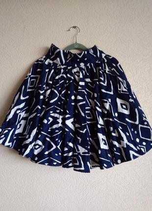 Пышная юбка с завышеной талией