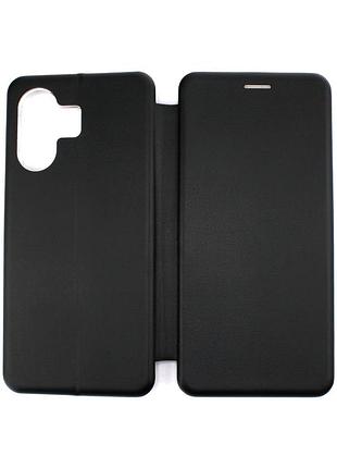 Чехол книжка для xiaomi redmi 13c / poco c65 черный
