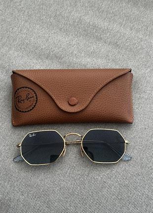 Окуляри ray-ban оригінал з голубою лінзою