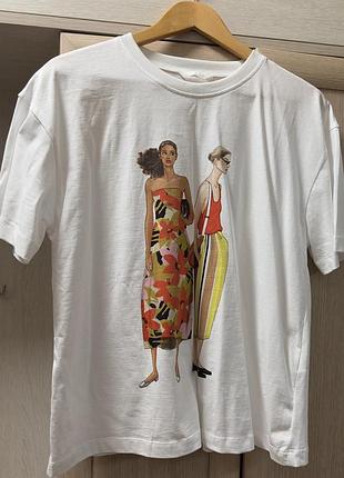 Жіноча літня футболочка zara, розмір с