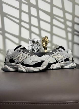 New balance 9060 white grey black 4