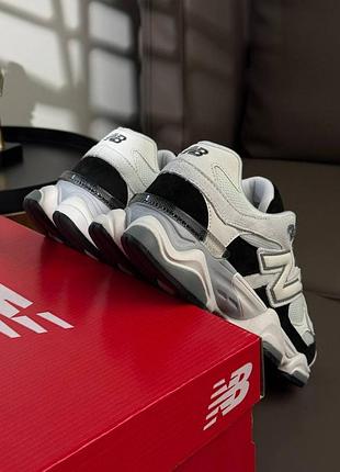 New balance 9060 white grey black 7