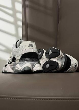 New balance 9060 white grey black 8