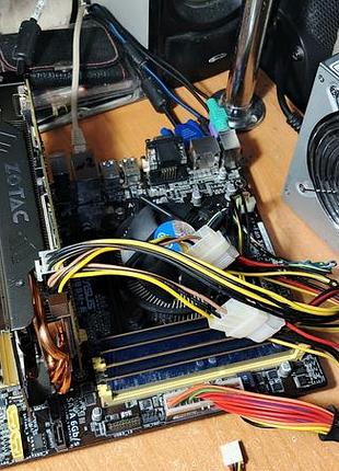 Asus b85m-e+xeon e3 1220 v3+16gb+cooler+zotac gtx970 4gb+бп 450