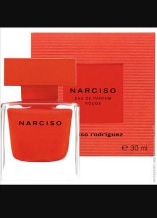 Парфюмированная вода для женщин narciso rodriguez narciso rouge 30 мл