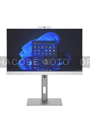 Пк моноблок 2e rational k18 23.8" fhd ips intel i5-14400, 16gb, f1tb, uma, h610, k18.610, 150w, win11p, белый