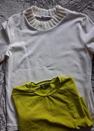 Футболки женские zara одной лотом.