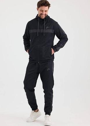 Чоловічий спортивний костюм nike чорний
