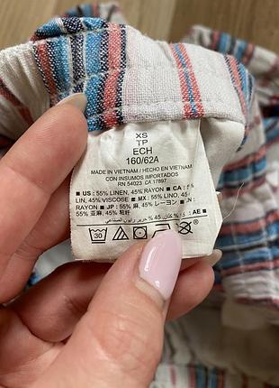 Жіночі лляні короткі шорти old navy xs 5
