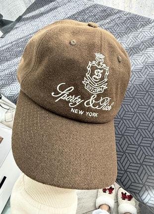 Бейсболка sporty&rich утепленна