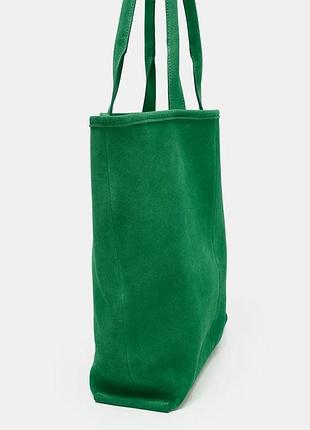 Замшева сумка-шопер 6