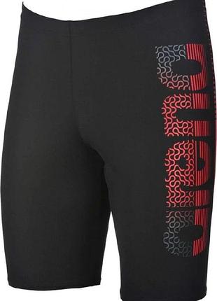 Чоловічі плавки боксери джамери arena m resistor jammer black-red