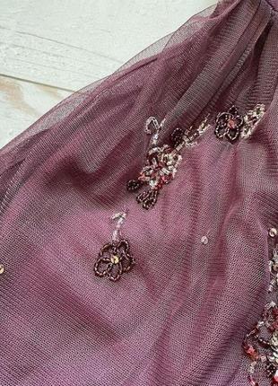 Шикарное нарядное платье. next.7-8л.122/128.состояние идеал.