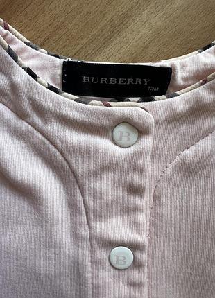 Дитяча кофтинка burberry 2