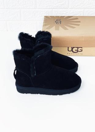 Угги замш овчина уги ugg замшевые натуральные mini ботинки сапожки зимние